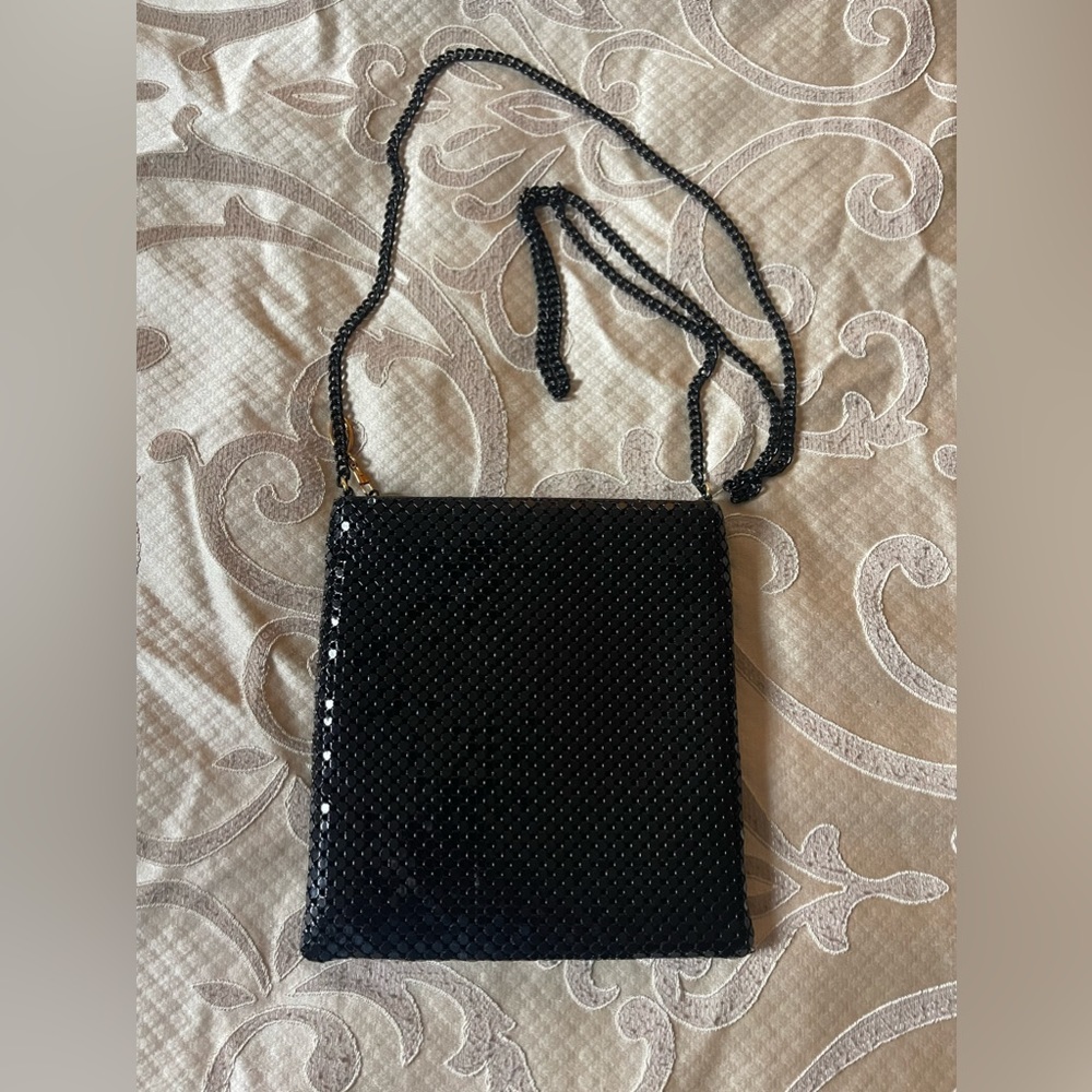 Glamorous Black Sequined Bag